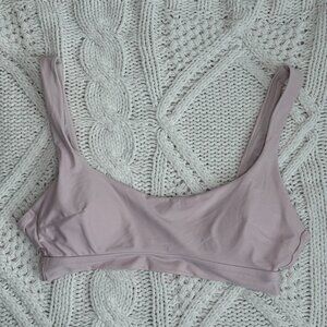 Aerie Lilac Scoop Bikini Top